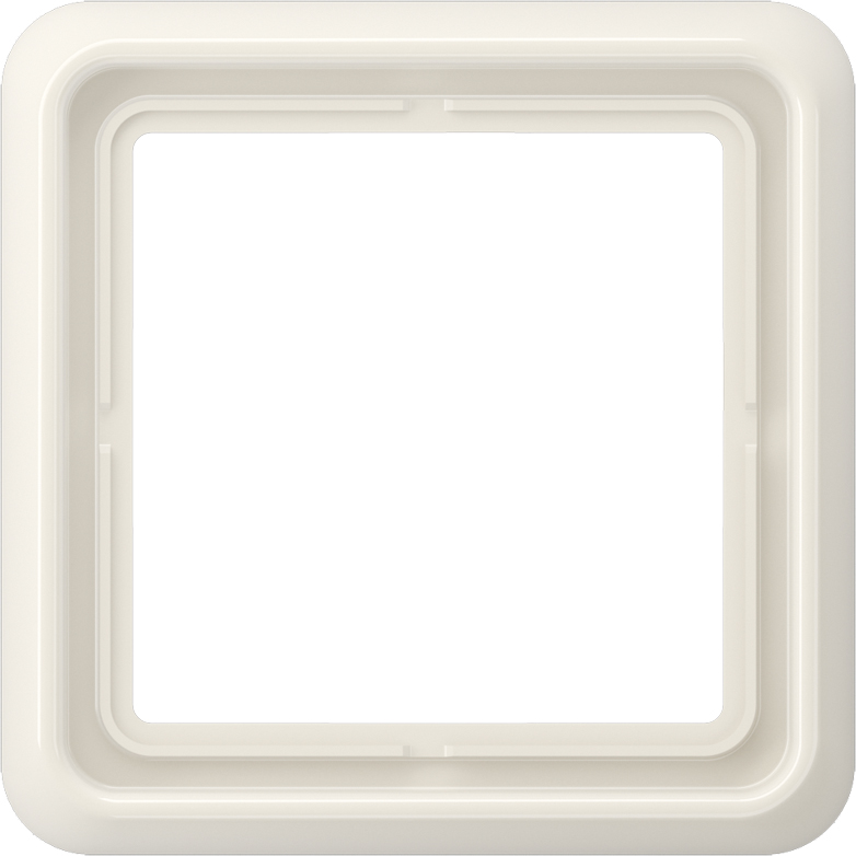 Jung Rahmen 1-fach ws waage/senkrecht CD 581 W Jung Rahmen 1-fach ws waage/senkrecht CD 581 W