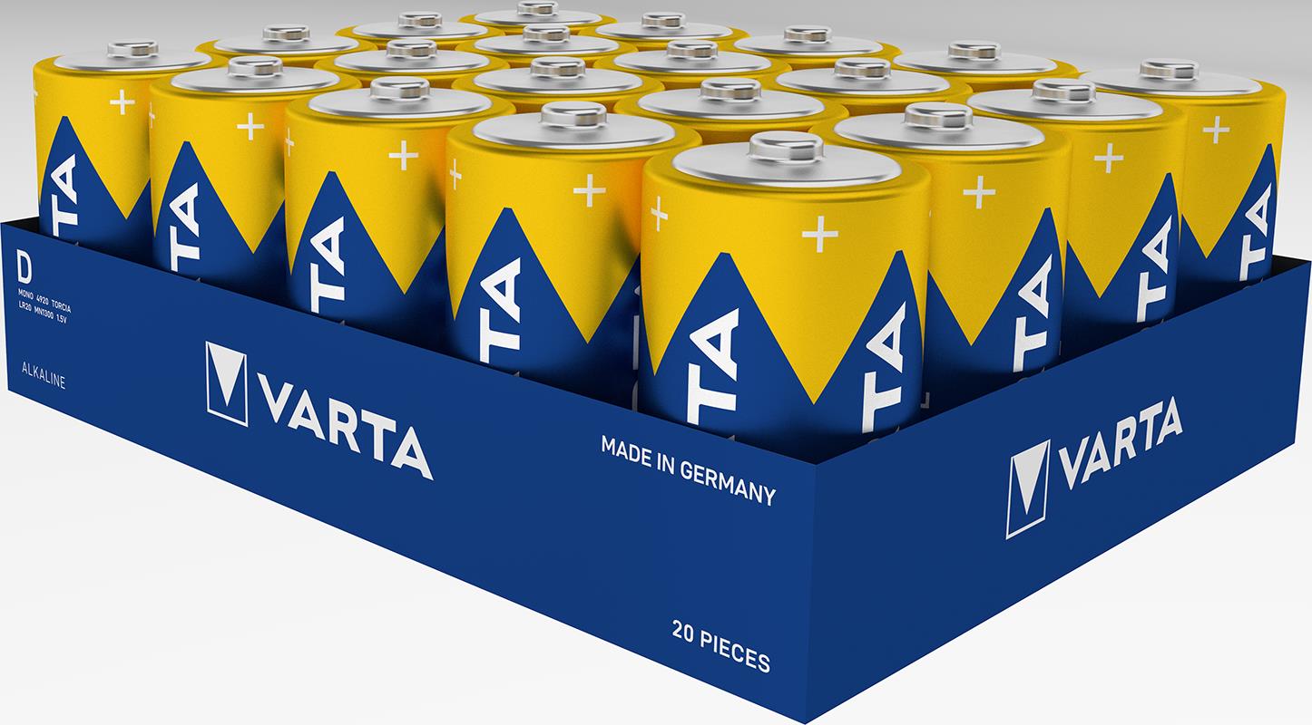 Varta Cons.Varta Batterie Longl.Power D Mono, R20, Al-Mn 4920 Stk.1