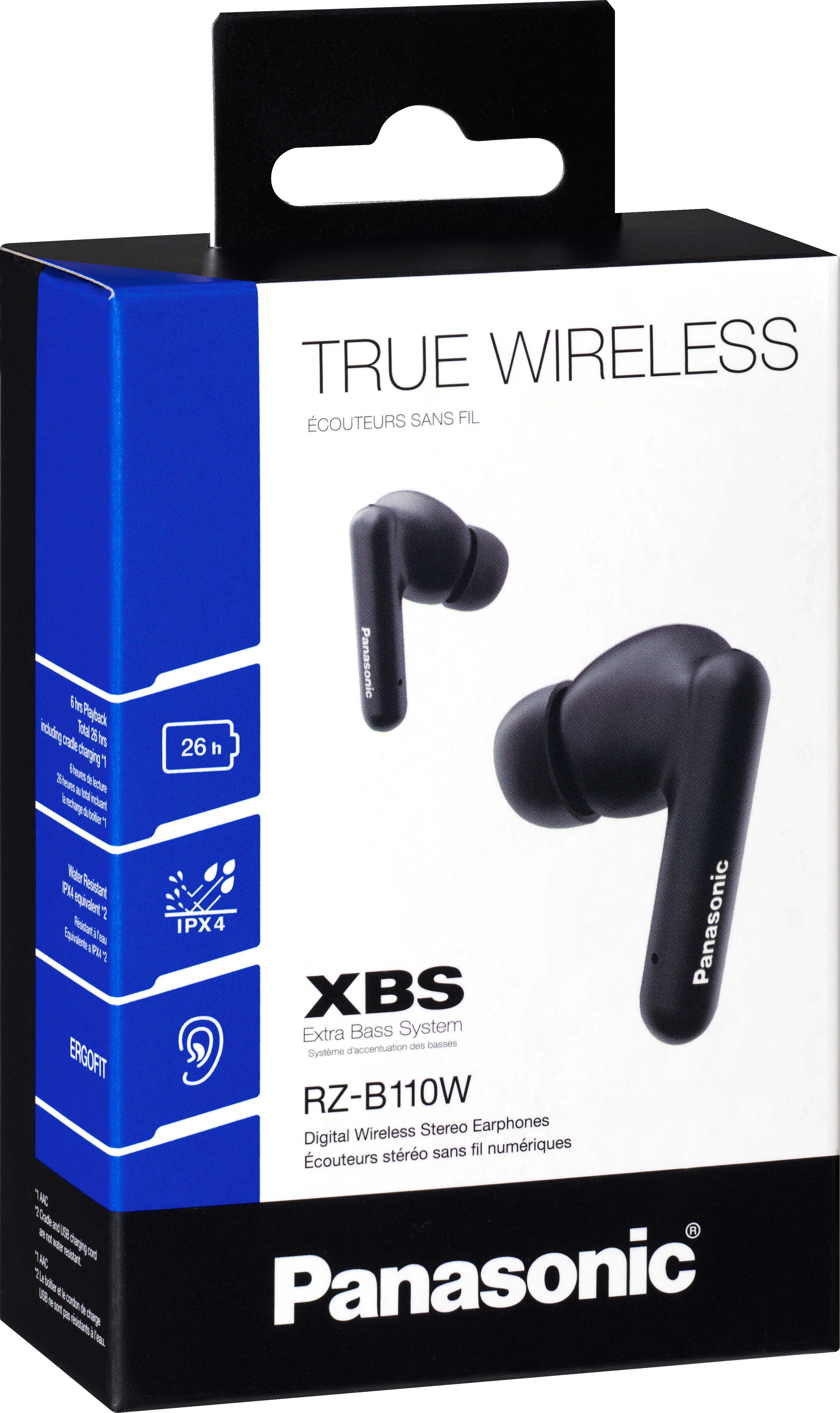 Panasonic Deutsch.CE True Wireless Kopfhörer Touch-Sensor, IPX4 RZ-B110WDE-K